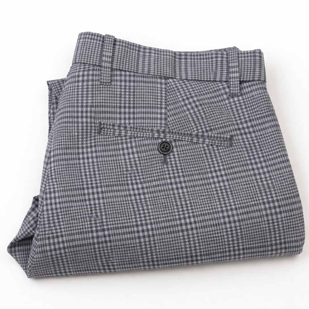 GAP Cropped Plaid Slim Pants – US 29